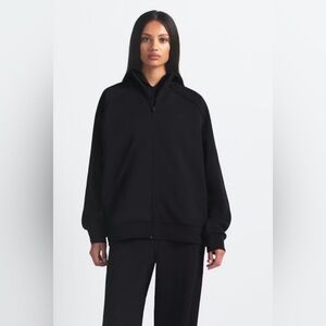 Nike Women's SKIMS Matte Tricot Oversized Full-zip Track Jacket